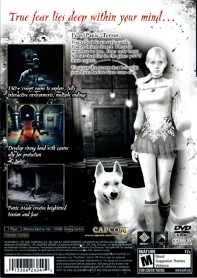 Haunting Ground box cover back